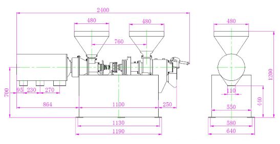 YTZSF28-5B Corn Grinding Machine