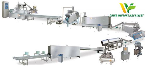 Corn Flakes Machinery or corn flakes processing line